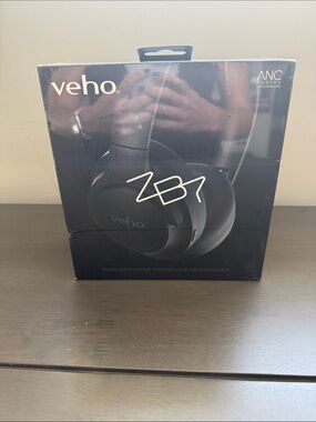 [Veho] ZB7 Wireless ANC Over-Ear Headphones - Black